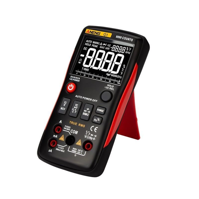 FITEST35 | Multimètre numérique portable RMS, 6 000 points, au format de  poche, avec cordons indissociables