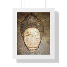 Charger l&#39;image dans la galerie, Framed Vertical Poster (Africa Mask)