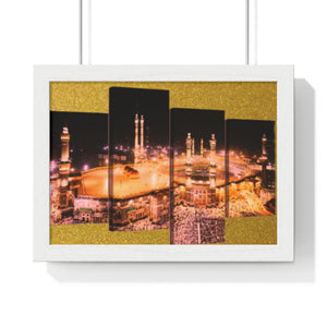 Islamic Canvas Pictures of Mecca Kaaba at Hajj