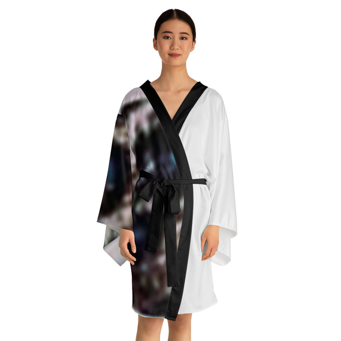 Long Sleeve Kimono Robe (AOP)