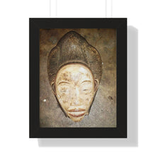 Charger l&#39;image dans la galerie, Framed Vertical Poster (Africa Mask)