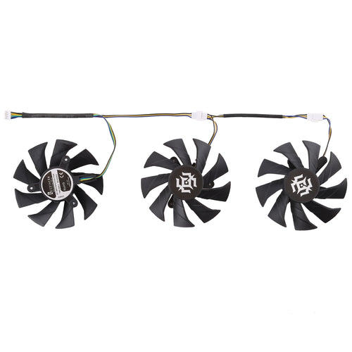 Lot de 3 ventilateurs de carte graphique pour Zotac GTX 1070-8GD5 X-OC, diamètre : 85 mm.