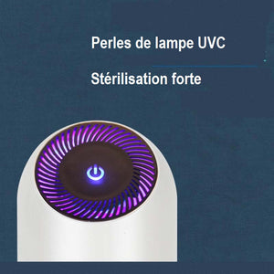 QH-0883 UVC Machine de désinfection de l'air USB Mini, maison voiture diffuseur d'arôme purificateur d'air