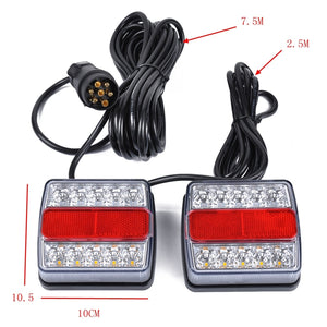 Feu arrière Feux de freinage pour remorque / camion,Lampes avec 32LEDs SMD-2835 ,DC 12V IP68 6.4W