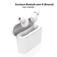 Charger l&#39;image dans la galerie, Écouteur Bluetooth sans fil, Bluetooth 5.0 avec boîte de chargement magnétique, prise en charge de la conversation bidirectionnelle