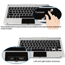 Charger l&#39;image dans la galerie, Tablet PC Magnetic Docking Keyboard for Jumper EZpad 6 Pro(Silver)