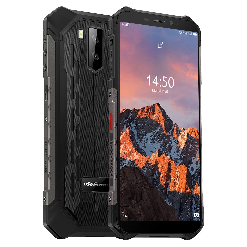 Téléphone robuste Ulefone Armor X5 Pro, 4 Go + 64 Go