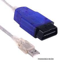 Charger l&#39;image dans la galerie, Câble de diagnostic USB 2.0 KKL VAG-COM pour VW / Audi 409.1 ,Volkswagen , Skoda ,Siège (bleu)