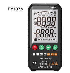 multimètre numérique portable intelligent de haute précision entièrement automatique (FY107A; FY107B;FY107C+;FY107C  )