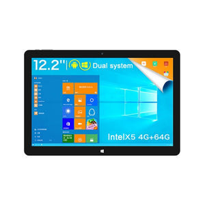 Teclast Tbook 12 Pro Tablet, 12,2 pouces, 4 Go + 64 Go Windows 10 Édition Familiale + Système d'exploitation Android 5.1, Intel Cherry Trail X5, RAM: 4 Go, Support OTG, WiFi, Bluetooth 4.0, Sortie HDMI...