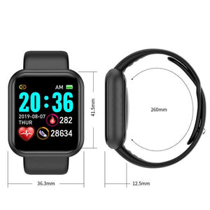 (Montre et téléphone) étanche Bluetooth Smart Watch pour iphone IOS Android Samsung LG B